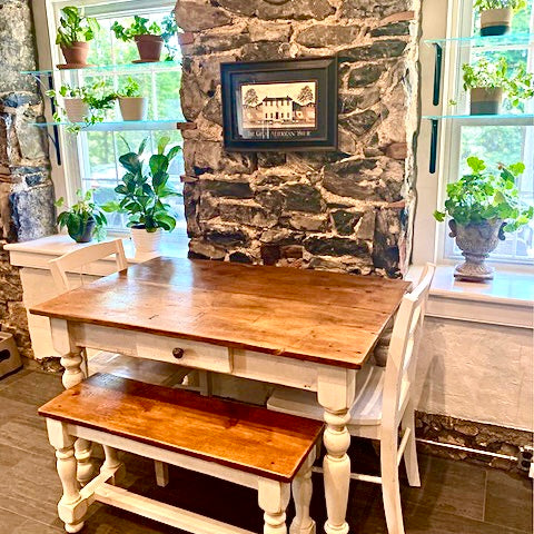 Small farmhouse table for sale sale