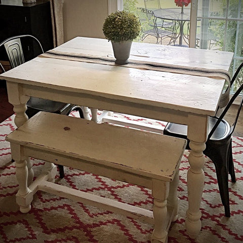 Small farm dining table shop